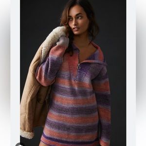 Daily Practice Half Zip Sweater Tunic